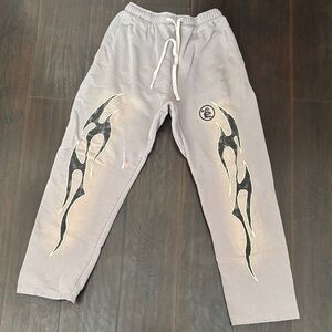 Men's Graphic Joggers in Gray